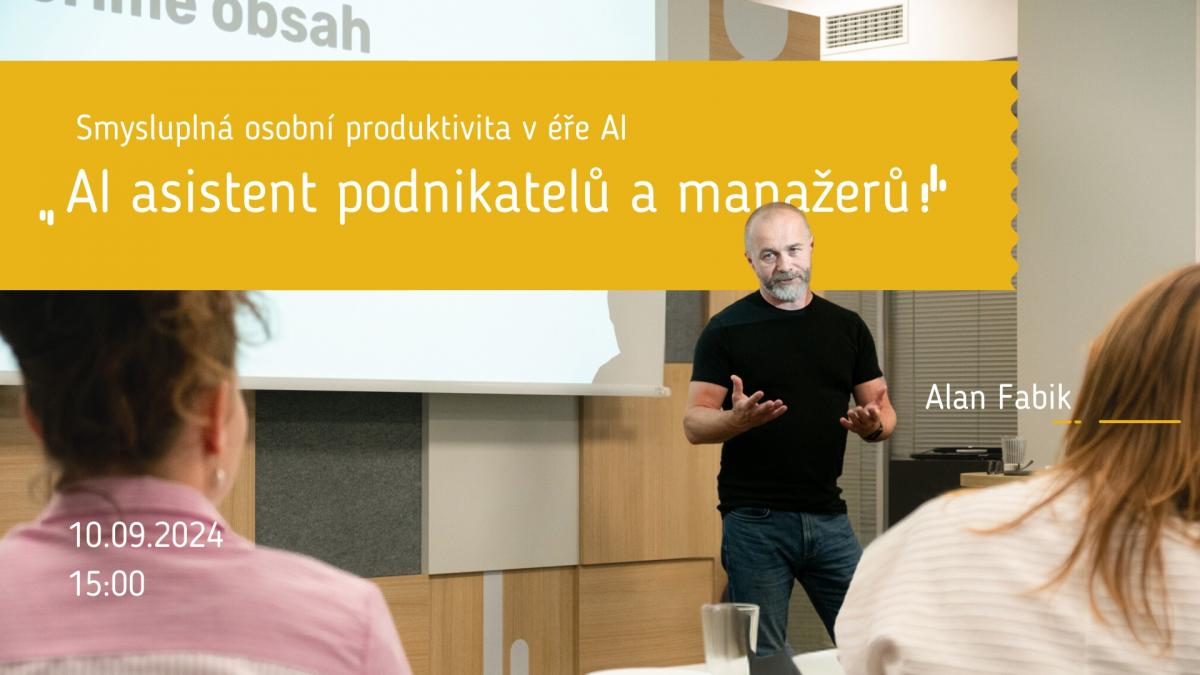 Smysluplná osobní produktivita v éře AI – AI asistent podnikatelů a manažerů